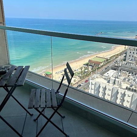 Beachfront Apartment Bat Jám Kültér fotó